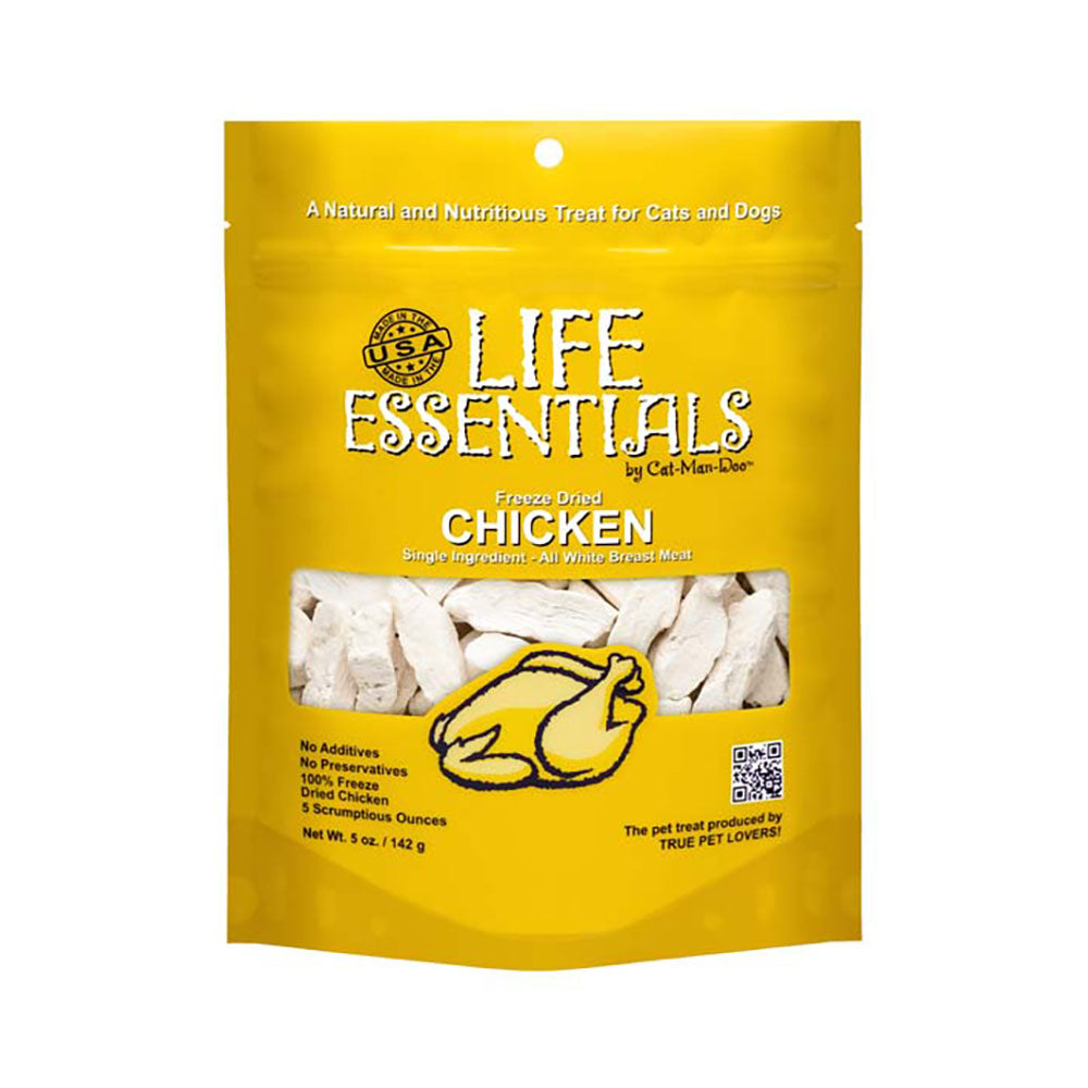 Cat-Man-Doo™ Life Oz Cat Care Personalized Chicken Essentials 5 – Scollar Pet Treats Freeze-Dried