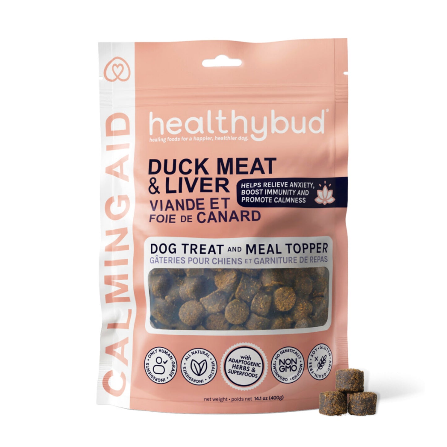 Healthybud Duck Liver Treats for Dogs 4.6 oz