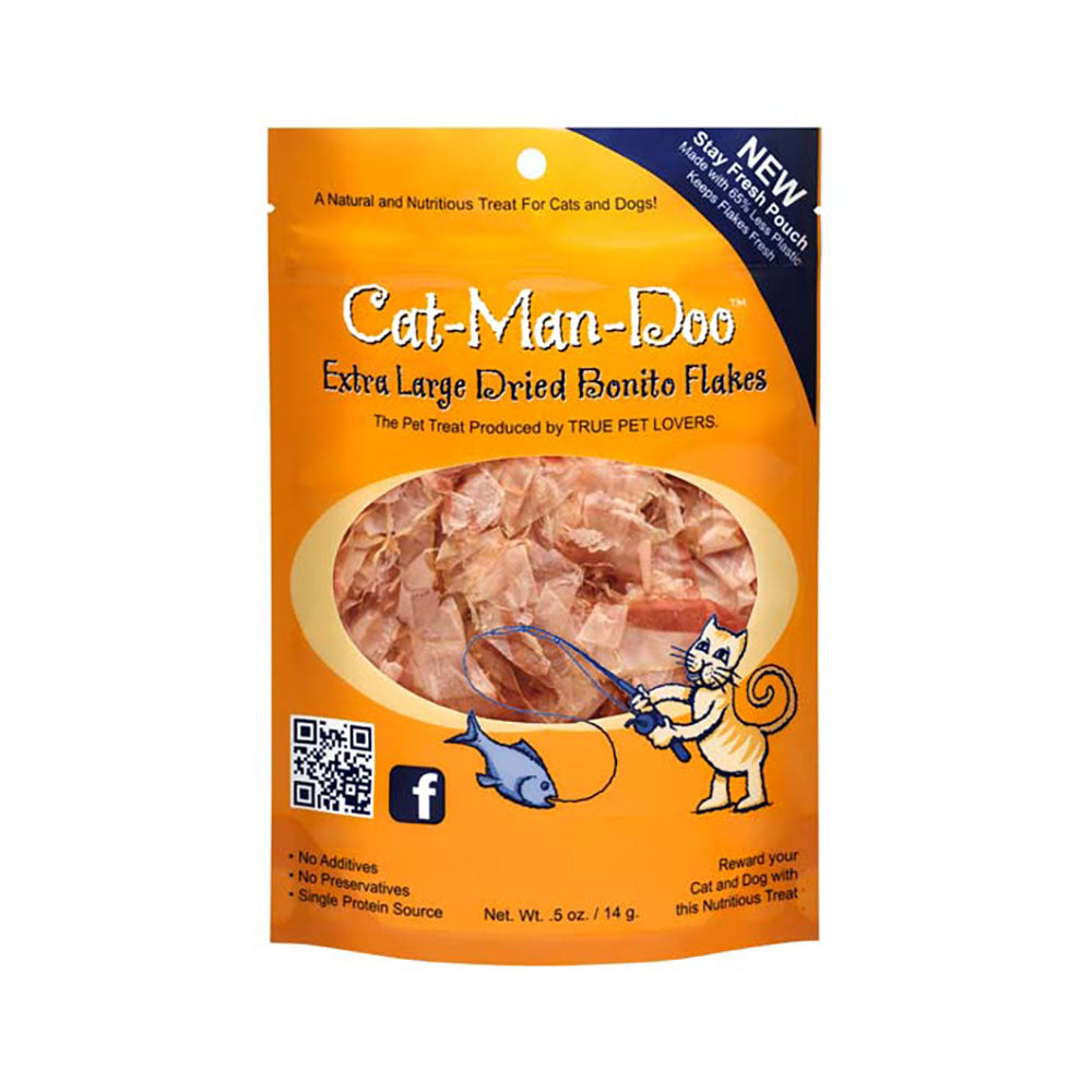 Cat-Man-Doo™ X-Large Dried Bonito Flakes Cat Treats 0.5 Oz