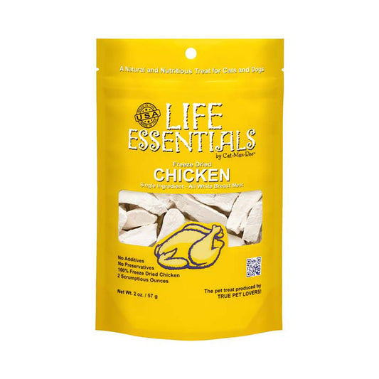 Cat-Man-Doo™ Life Essentials Freeze-Dried Chicken Cat Treats 2 Oz